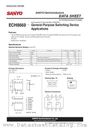ECH8660 datasheet pdf ON Semiconductor