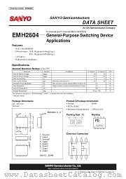 EMH2604 datasheet pdf ON Semiconductor