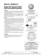 EMI2121MT datasheet pdf ON Semiconductor