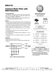 EMI4172 datasheet pdf ON Semiconductor