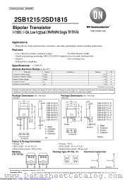 EN2539 datasheet pdf ON Semiconductor