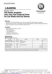 EN3309 datasheet pdf ON Semiconductor