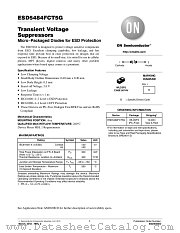 ESD5484 datasheet pdf ON Semiconductor