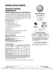 ESD9C3.3S datasheet pdf ON Semiconductor