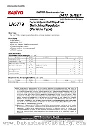 LA5779 datasheet pdf ON Semiconductor