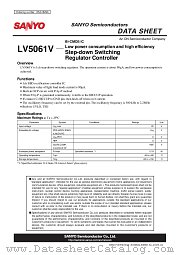 LV5061V datasheet pdf ON Semiconductor
