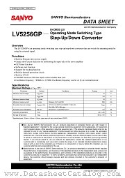 LV5256GP datasheet pdf ON Semiconductor