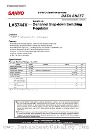 LV5744V datasheet pdf ON Semiconductor
