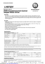 LV8732V datasheet pdf ON Semiconductor