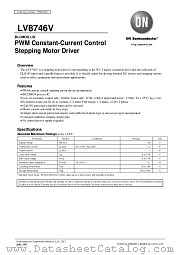 LV8746V datasheet pdf ON Semiconductor