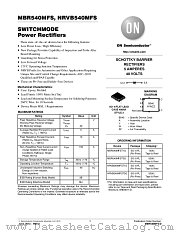 MBR540MFS datasheet pdf ON Semiconductor