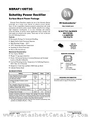 MBRAF1100T3 datasheet pdf ON Semiconductor