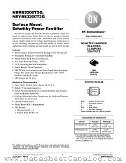 MBRS3200T3 datasheet pdf ON Semiconductor