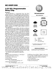 MC100EP195B datasheet pdf ON Semiconductor