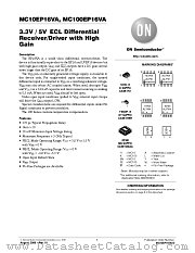 MC10EP16VA datasheet pdf ON Semiconductor