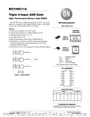MC74HC11A datasheet pdf ON Semiconductor