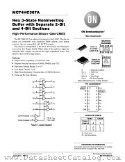 MC74HC367A datasheet pdf ON Semiconductor