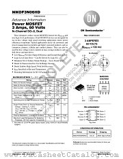 MMDF3N06HD datasheet pdf ON Semiconductor