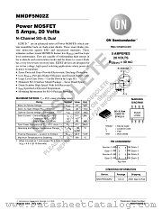 MMDF5N02Z datasheet pdf ON Semiconductor