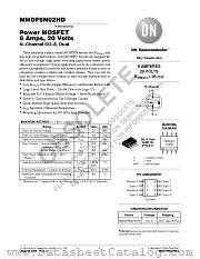 MMDF6N02HD datasheet pdf ON Semiconductor