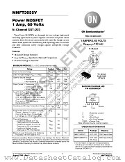 MMFT3055V datasheet pdf ON Semiconductor