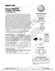 MMSF1308 datasheet pdf ON Semiconductor