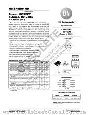 MMSF4N01HD datasheet pdf ON Semiconductor