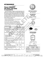 MTB60N06HD datasheet pdf ON Semiconductor