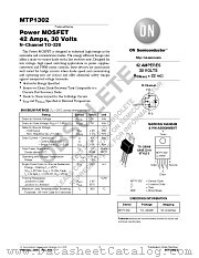 MTP1302 datasheet pdf ON Semiconductor