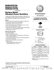 MURA205T3 datasheet pdf ON Semiconductor