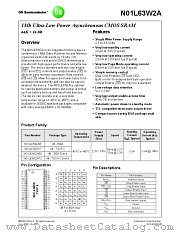 N01L63W2A datasheet pdf ON Semiconductor