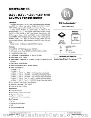 NB3F8L3010C datasheet pdf ON Semiconductor