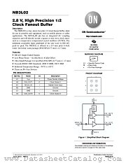 NB3L02 datasheet pdf ON Semiconductor