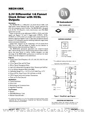 NB3N106K datasheet pdf ON Semiconductor