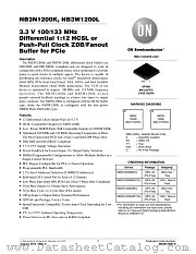 NB3N1200K datasheet pdf ON Semiconductor