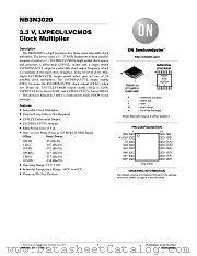 NB3N3020 datasheet pdf ON Semiconductor
