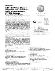 NB6L295 datasheet pdf ON Semiconductor