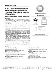 NB6LQ572M datasheet pdf ON Semiconductor