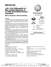 NB6VQ572M datasheet pdf ON Semiconductor