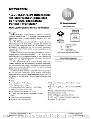 NB7VQ572M datasheet pdf ON Semiconductor