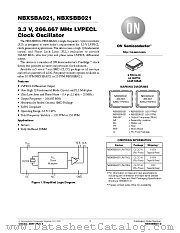 NBXSBA021 datasheet pdf ON Semiconductor