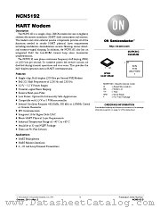 NCN5192 datasheet pdf ON Semiconductor