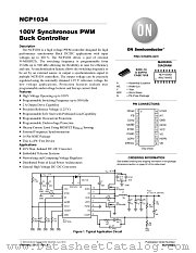 NCP1034 datasheet pdf ON Semiconductor