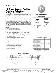 NCP1117LP datasheet pdf ON Semiconductor