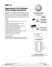 NCP112 datasheet pdf ON Semiconductor