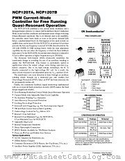 NCP1207B datasheet pdf ON Semiconductor