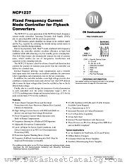 NCP1237 datasheet pdf ON Semiconductor