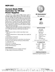 NCP1253 datasheet pdf ON Semiconductor