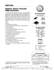 NCP1294 datasheet pdf ON Semiconductor
