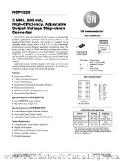 NCP1523_DATASHEET datasheet pdf ON Semiconductor